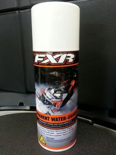 Fxr permanent water guard and stain repellant spray snowmobile / atv / mx  - new