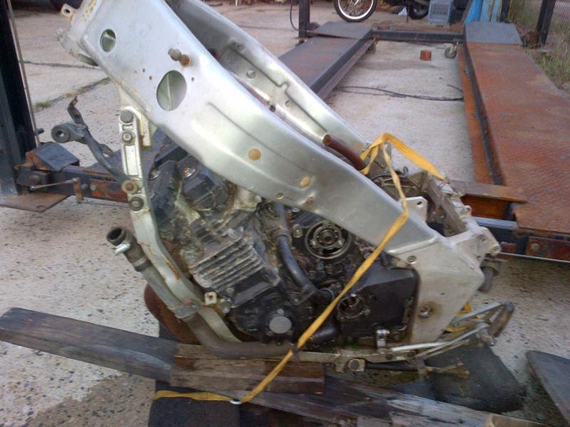 1988 YAMAHA FZ1000 ENGINE MOTOR TRANSMISSION FRAME, US $49.99, image 3