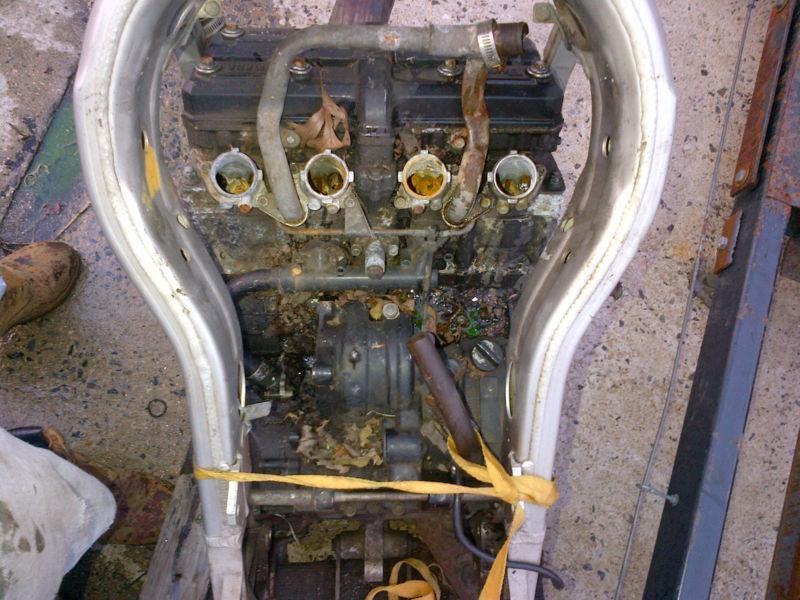 1988 YAMAHA FZ1000 ENGINE MOTOR TRANSMISSION FRAME, US $49.99, image 5