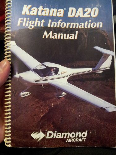 Diamond aircraft katana da20 flight manual