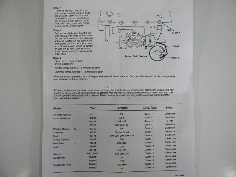 Purchase Carter 1 Barrel Solid State Electronic Automatic Choke