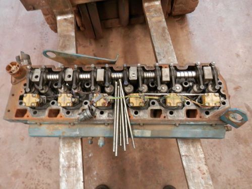 2003 international dt 466e 7.6l diesel cylinder head c195