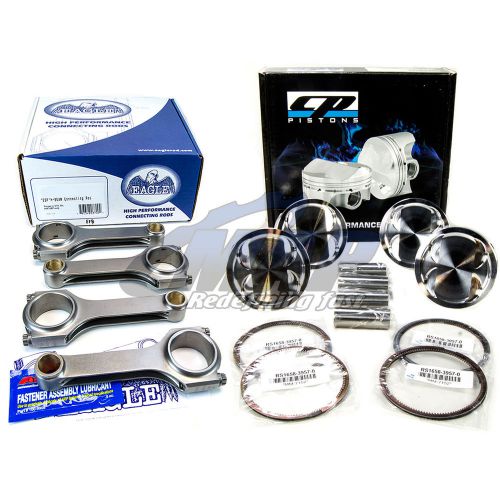 Cp pistons eagle connecting rod kit for 99-00 honda civic si b16 b16a b16a2 81mm