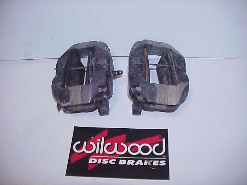 2 wilwood dynalite aluminum brake calipers lh &amp; rh 120-1053 late model r3