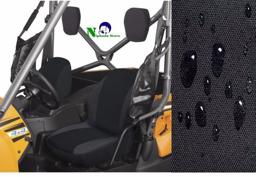 Professional heavy duty utv bucket quadgear yamaha rhino seat cover black new