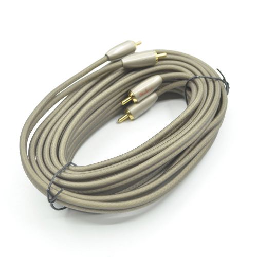 Car audio rh011 series rca stereo cable with ofc connectors universal