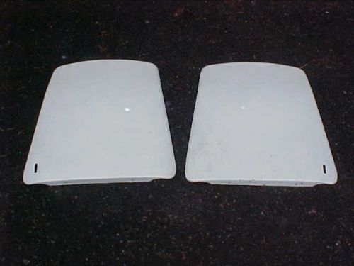 67 68 69 chevy camaro &amp; pontiac firebird bucket seat hard back plastic panels
