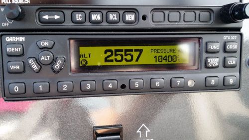 Garmin gtx 327 transponder