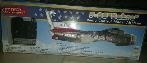 F86 sabre radio control model airplane