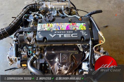 Jdm 92 95 h22a honda prelude accord dohc vtec obd1 engine w/5spd mt  non lsd