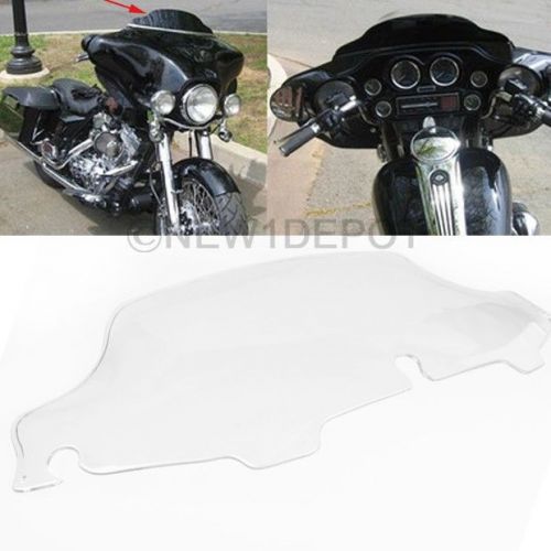 6.5'' motor clear windshield screen fit harley electra street glide touring nd