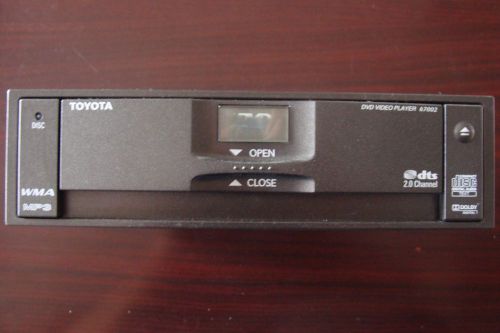 11-14 toyota sienna dvd cd player mp3 rear entertainment disc 86270-45010 oem