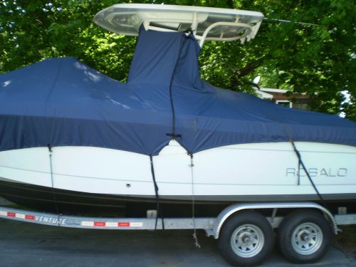 Taylor made t top boat cover for cc boats 20'5"-21'5"  with or without bow rails