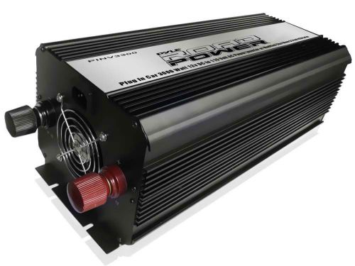 Pyle pinv3300 plug-in car power inverter w/ modified sine wave 3000 watt output