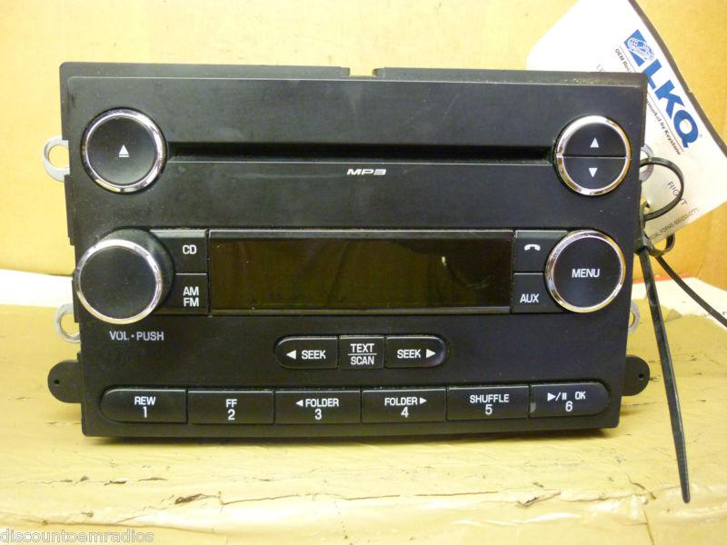 07-09 ford expedition fusion taurus radio cd mp3 player 8g1t-18c869-fa *