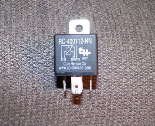 *new* cole hersee rc-400112-nn 5 prong form a relay resistor suppression 40a 12v