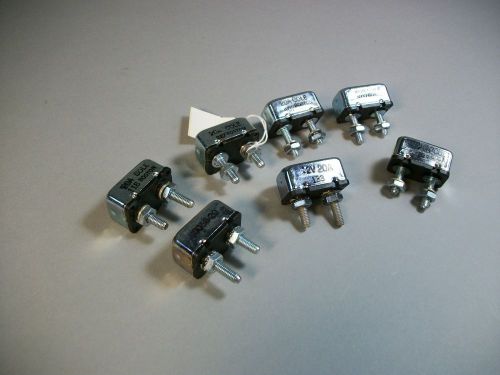 Cole hersee 30056-20 circuit breaker (lot of 7 pieces) - new