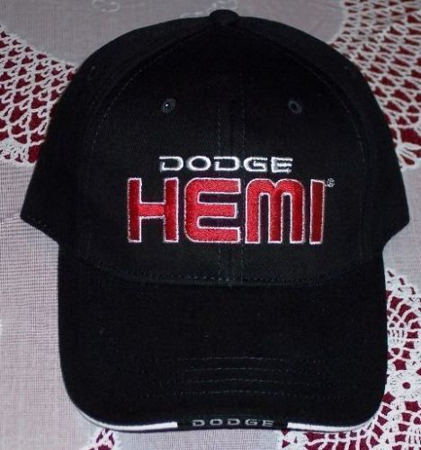 Dodge challenger durango magnum rt charger rt ram hemi black red silver hat/cap!