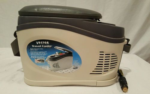 Vector mini console thermoelectric travel cooler &amp; warmer car truck rv boat 12 v