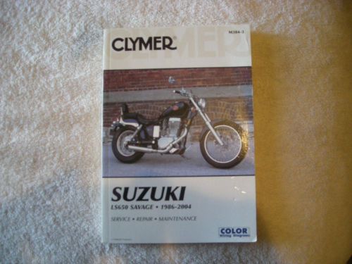 Clymer m384-9 , suzuki savage ls 650