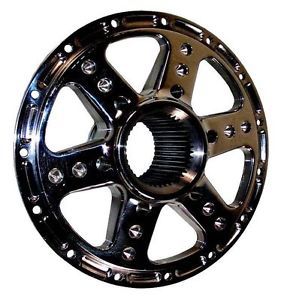 Keizer aluminum sprint car rear wheel center,black,hub,42 spline,maxim,eagle,j&amp;j