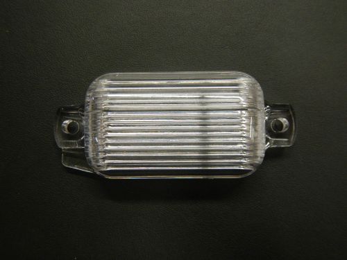 New 65 66 buick riviera lesabre wildcat electra license plate light lens bumper