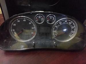 Volkswagen passat speedometer (cluster), mph, gasoline, 4 cyl, 6 cyl 04