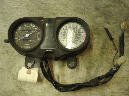 80 suzuki gs 550 e gauges speedometer tachometer  gs550 gs550e