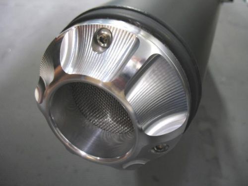 3d power tip - exhaust polaris phoenix 200 / sawtooth w/ spark arrestor screen
