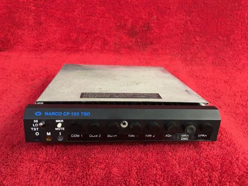 Used narco avionics cp 135 audio panel *warranty*