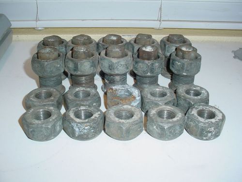 Set vintage 70's 5 lug nuts motorhome budd and lsc dodge chassis