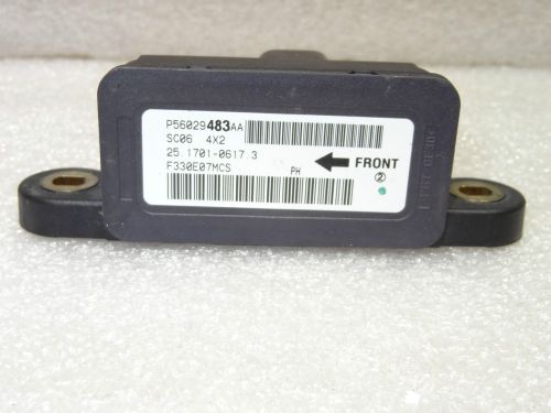 Chrysler dodge yaw electronic stability lateral acceleration sensor module oem
