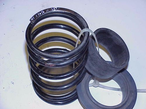 Black spring 5" tall #100 coil-over racing spring dr89 rocket late model