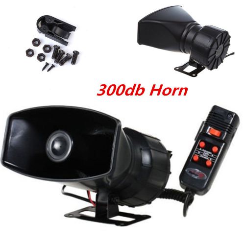 Purchase Car Truck Electric Air 300db Horn Siren Speaker 5Sound Tone