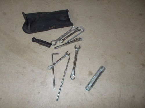 2004 arctic cat 650 4x4 tool kit pouch wrenches screw driver holder