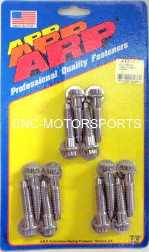 Arp intake manifold bolt kit 444-2101 chrysler 318 440 wedge uses 3/8&#034; socket