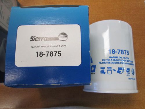 Sierra 18-7875 marine/power equipment oil filters - lot of 2