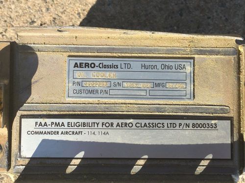 Aero classic oil cooler