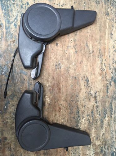 84-87 chevy k5 cucv m1009 blazer suburb bucket seat reclining hinges side covers