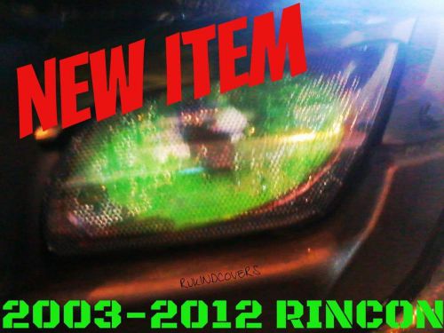 Head light lamp 03-12 trx650 trx680  green eye's headlight cover's  rukindcovers