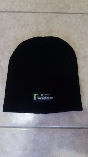 New monster energy supercross beanie black ama feld fim