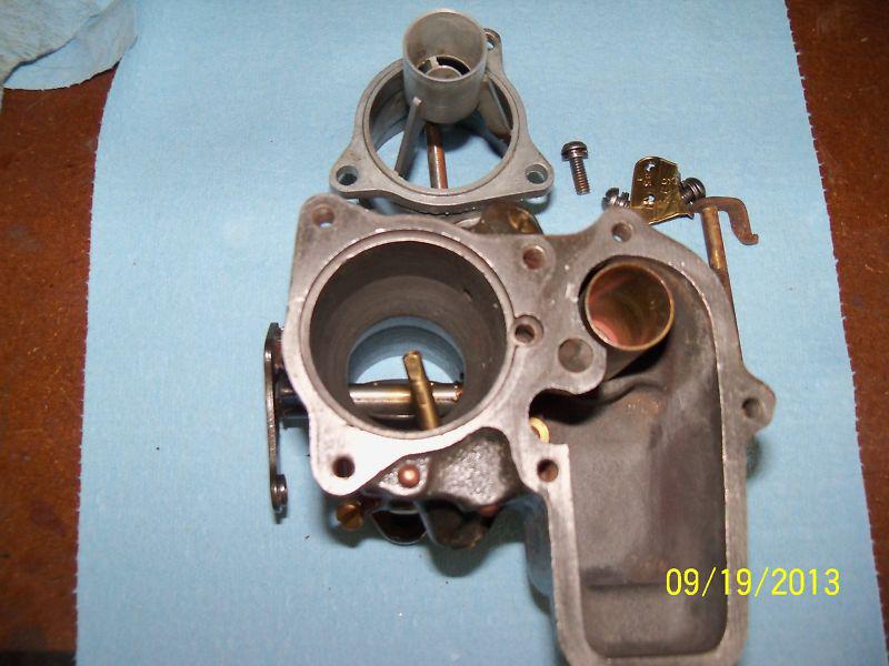 Carter w-1 carburetor  (nice parts)