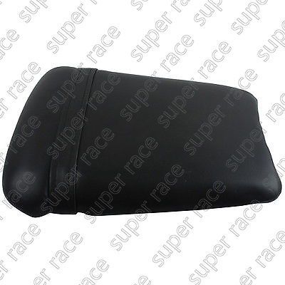Hot black pu leather passenger rear seat pillon cover f yamaha 2002-2003  yzf r1