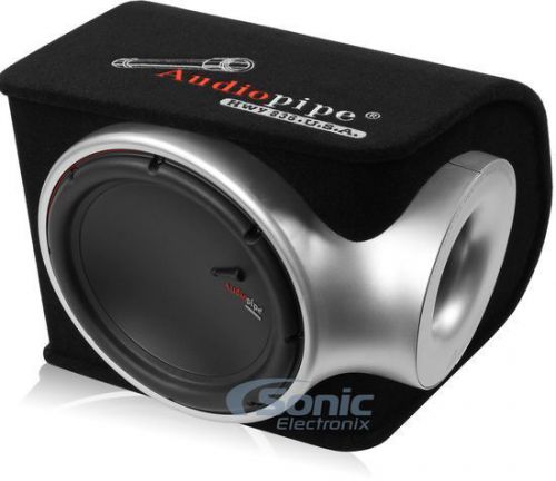 Audiopipe appb12ampet 750w 12" subwoofer loaded ported amplified bass enclosure