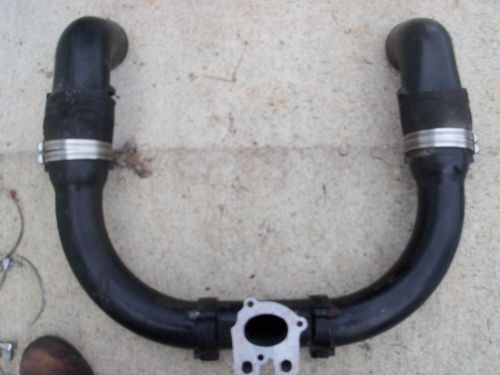 Mercruiser exhaust y-pipe assy. part 59825a9 &amp; part # 73738a4 &amp; elbows