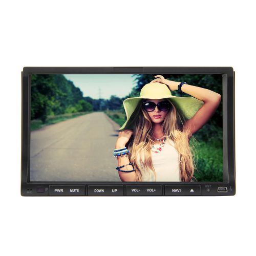 Rungrace universal 7" wince 6 car dvd player stereo touch screen gps navigation