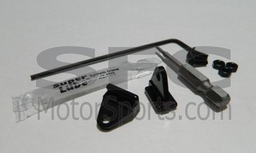 Bmw 750i 750li e65 aluminum rear shade slider kit t-slider