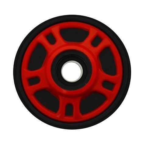 Ppd  idler wheel arctic catfire red 5.630"