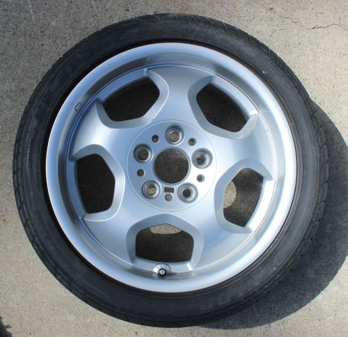 New bmw e36 m3 92-99 m contour 17&#034; 17x7.5 +41 wheel dunlop sport tire style 23