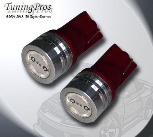 2pcs of t10 led instrument gerneral high power red light bulb one pair 2821